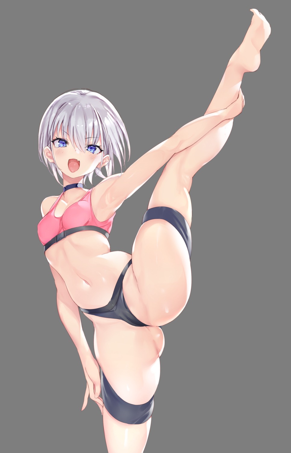 cameltoe cleavage feet garter gym_uniform haishiki nopan thong transparent_png