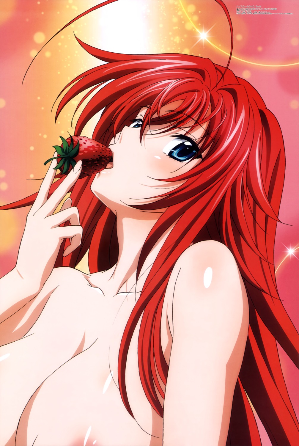 areola cleavage gotou_junji high_school_dxd_born highschool_dxd naked rias_gremory