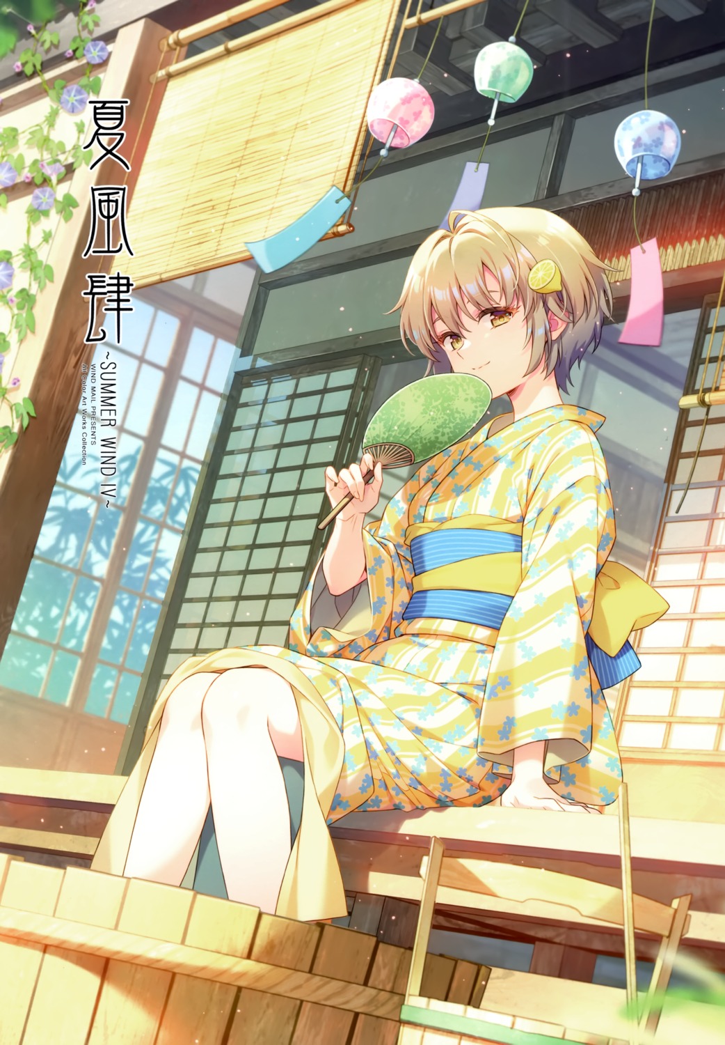 an2a skirt_lift wind_mail yukata