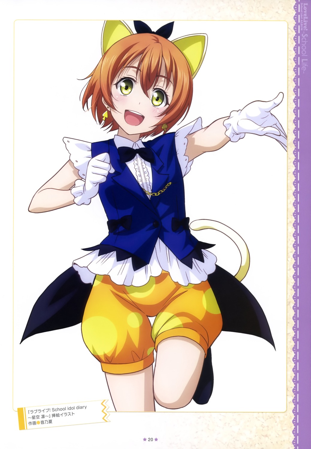 animal_ears hoshizora_rin love_live! otono_natsu tail