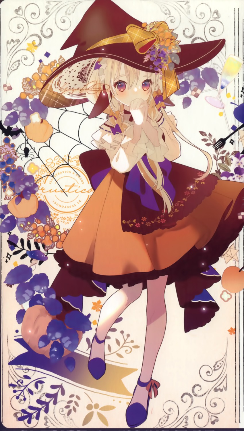 halloween rustico skirt_lift witch yuzuyomogi