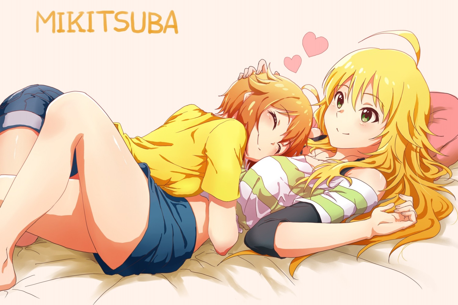 ayano_yuu hoshii_miki ibuki_tsubasa the_idolm@ster the_idolm@ster_million_live! yuri