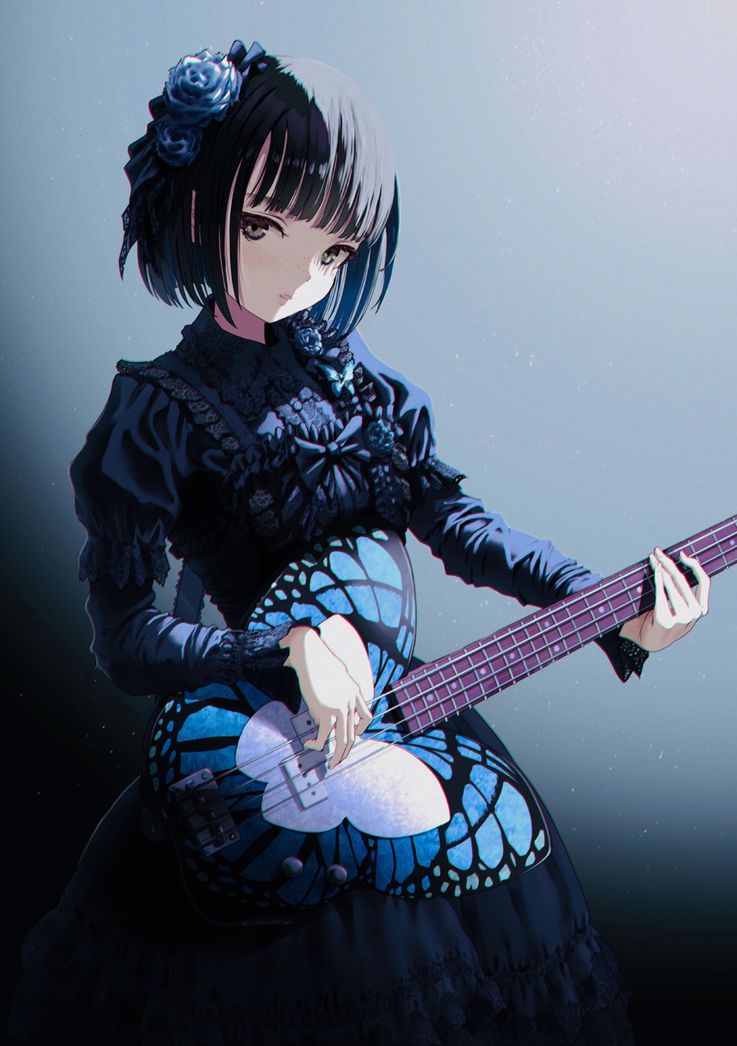 dress gothic_lolita guitar hasisisissy lolita_fashion