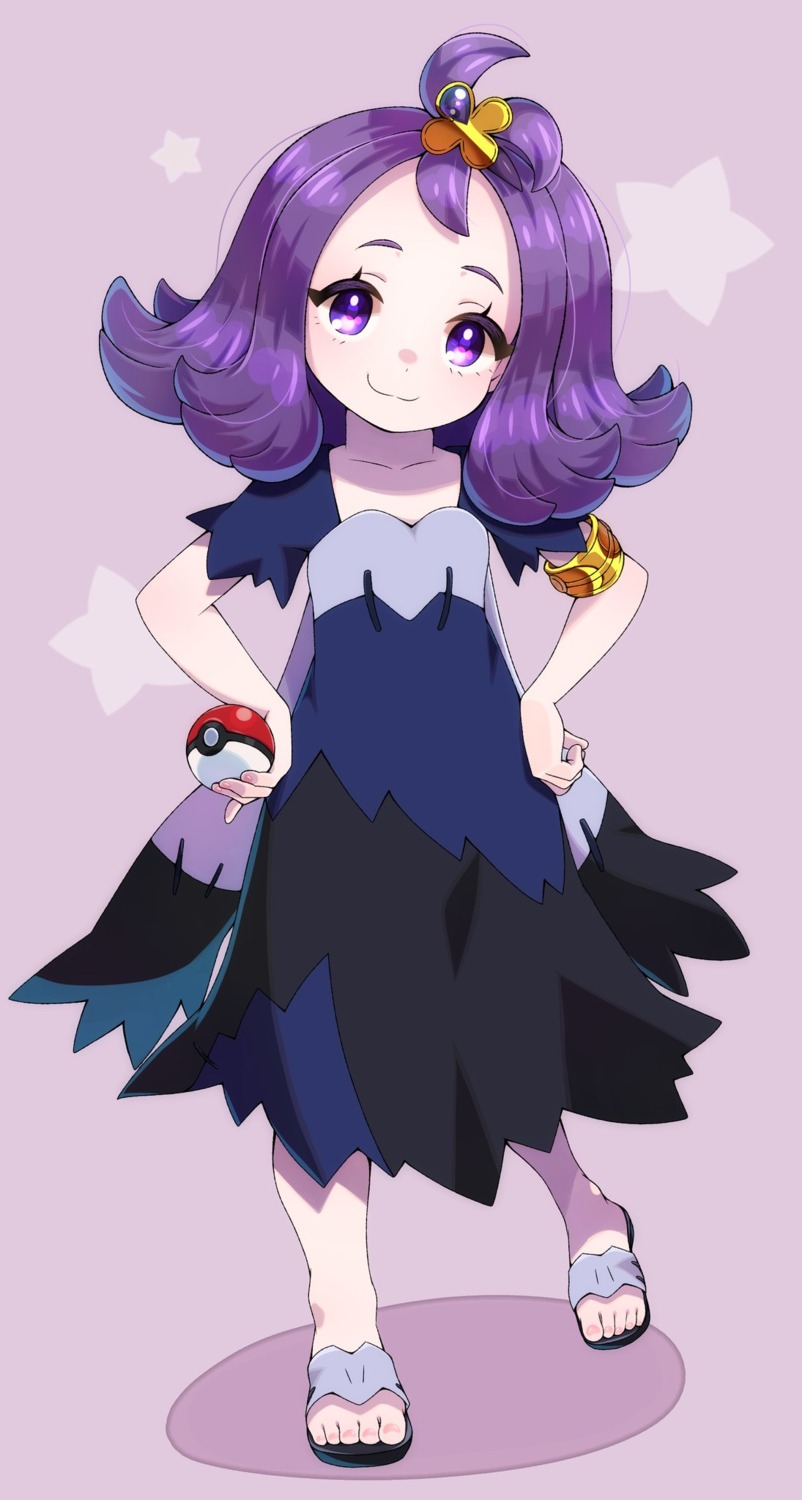 acerola_(pokemon) dress pokemon pokemon_sm pokemon_usum yupiteru