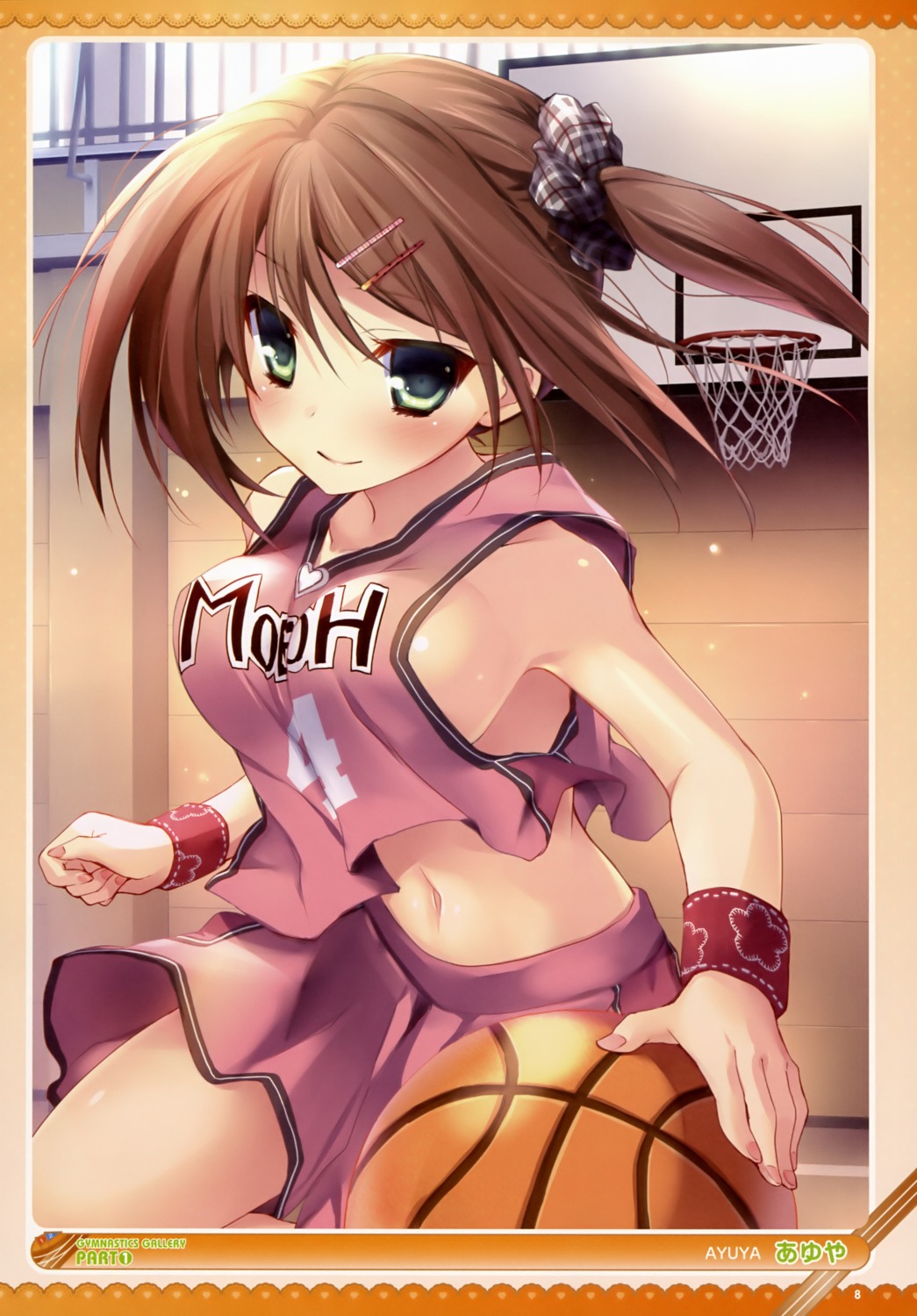 ayuya basketball no_bra