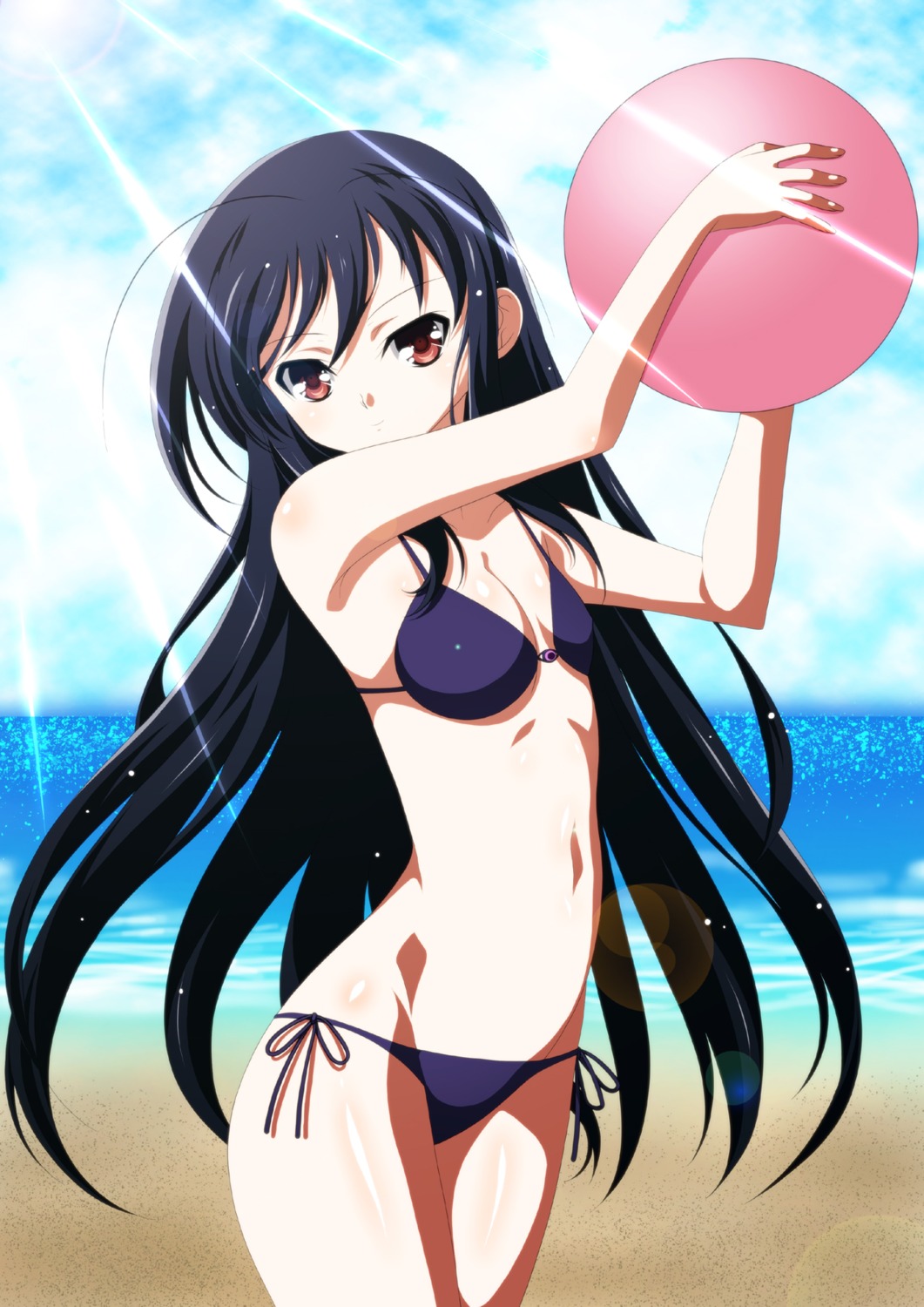 accel_world bikini ka2 kuroyukihime swimsuits