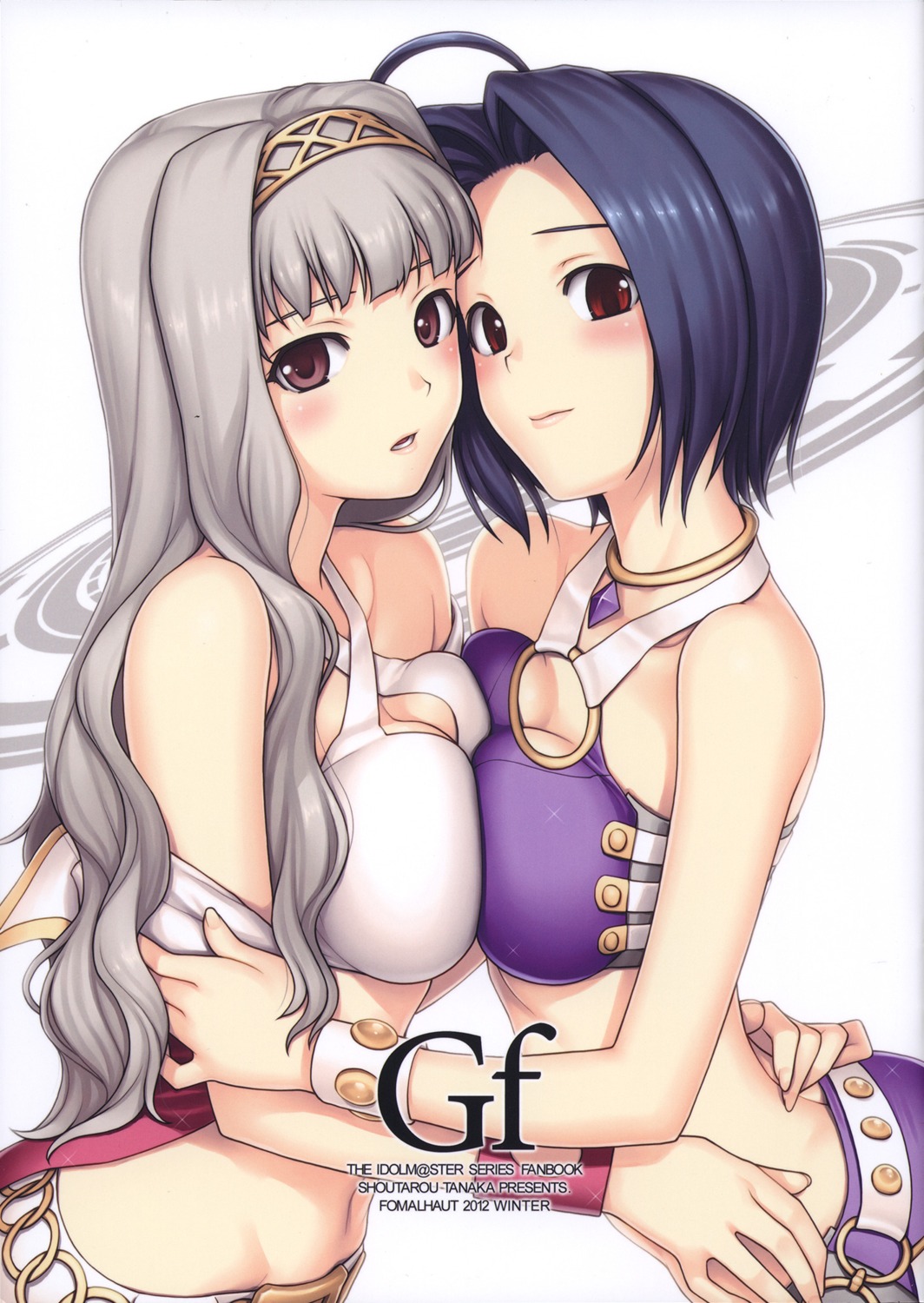 cleavage fomalhaut miura_azusa shijou_takane symmetrical_docking tanaka_shoutarou the_idolm@ster