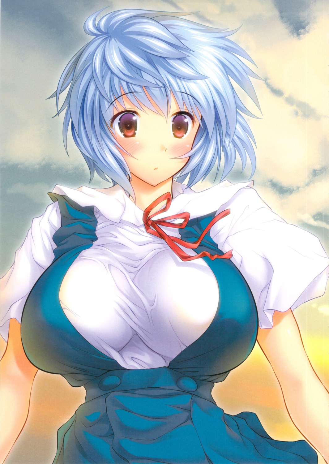 ayanami_rei neon_genesis_evangelion raidon seifuku studio_huan