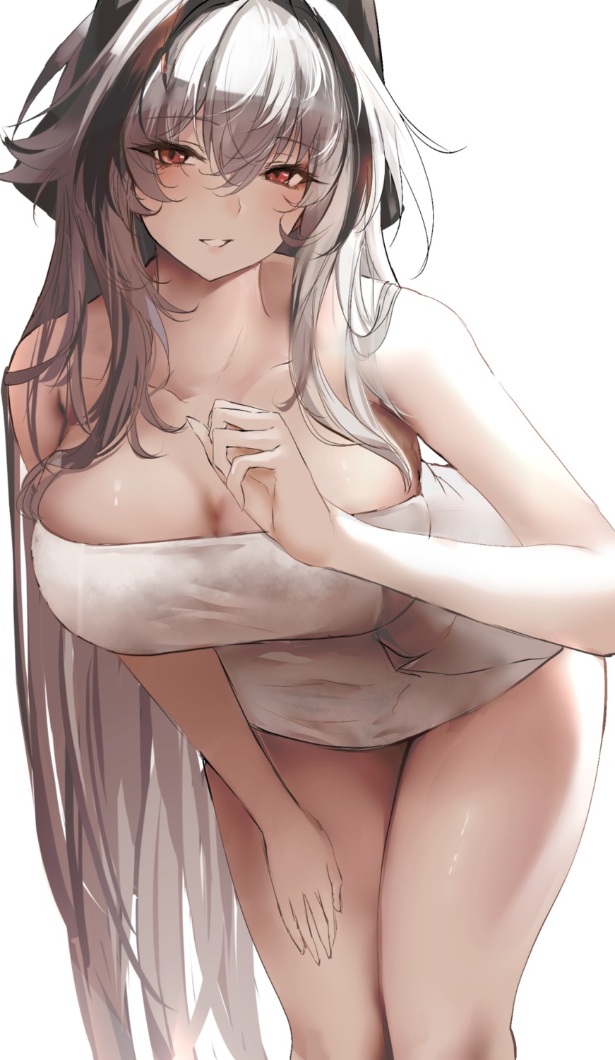 azur_lane kursk_(azur_lane) liaowen towel