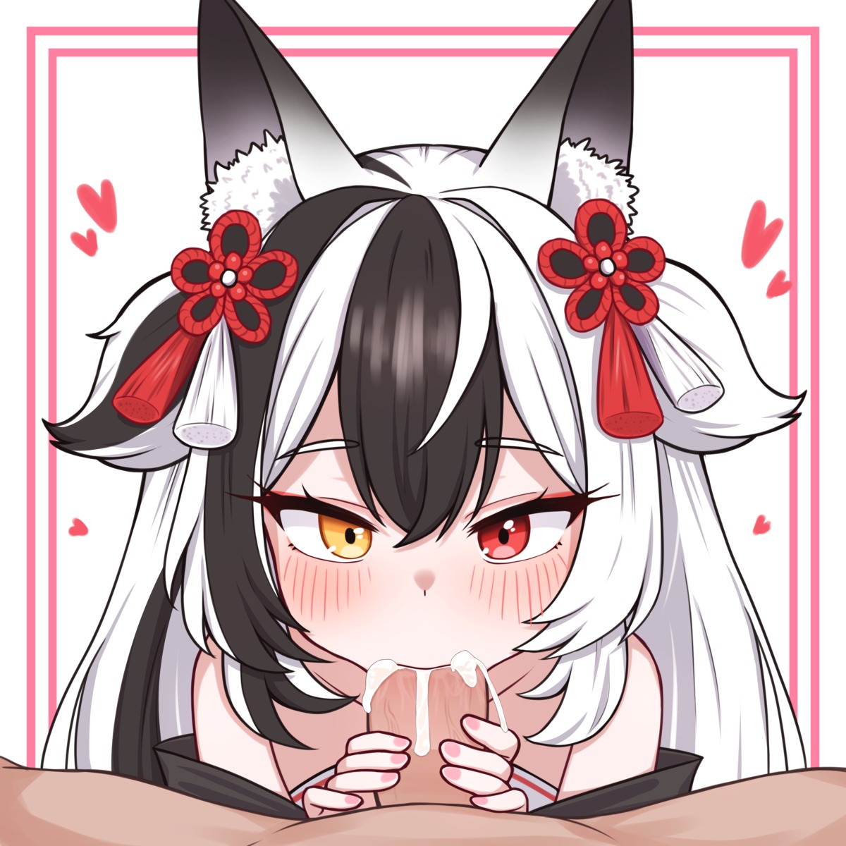 animal_ears cum ecilia fellatio handjob heterochromia loli penis uncensored