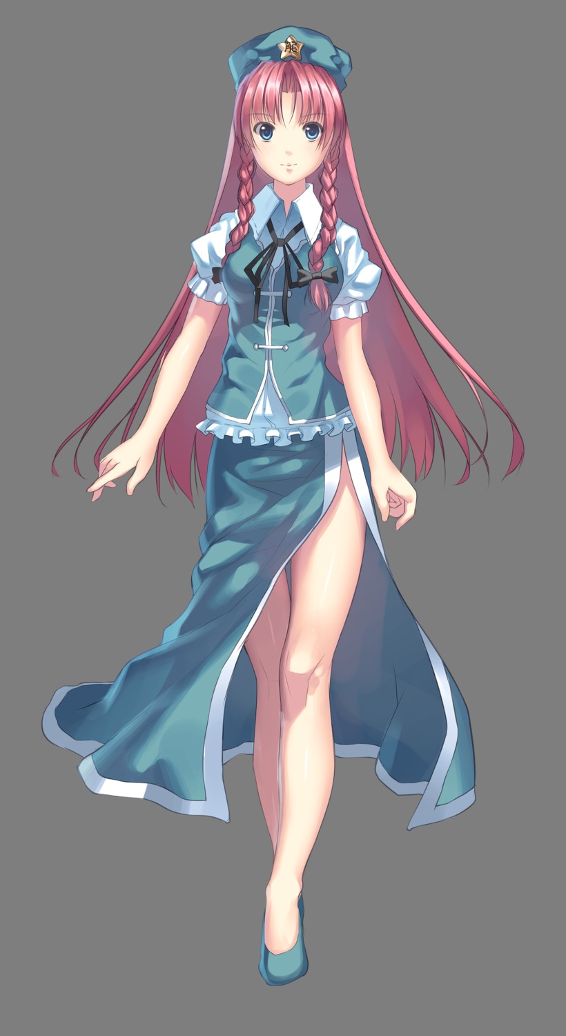 hong_meiling joeian touhou transparent_png