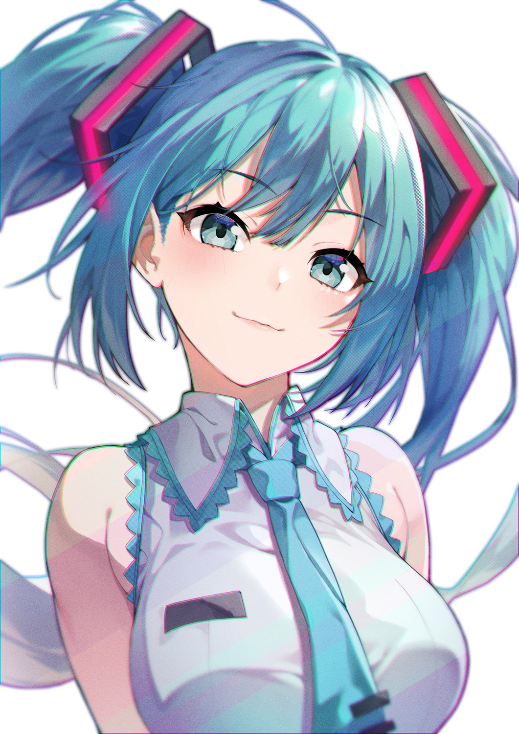 hatsune_miku kabu_(niniko2ko) vocaloid