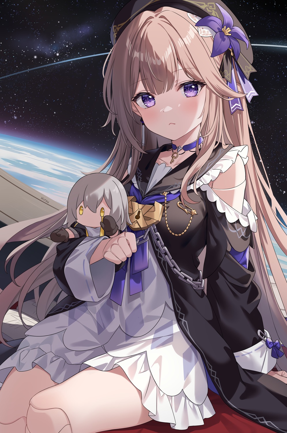 chibi dress herta hitsukuya honkai:_star_rail stelle