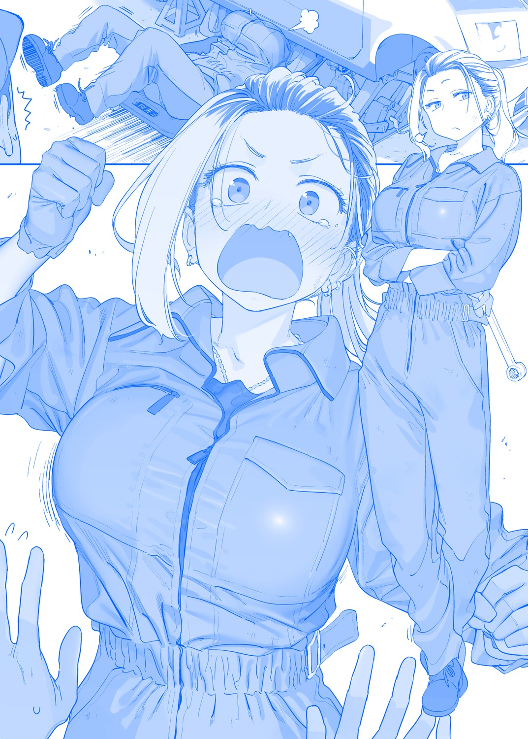 getsuyoubi_no_tawawa himura_kiseki monochrome uniform