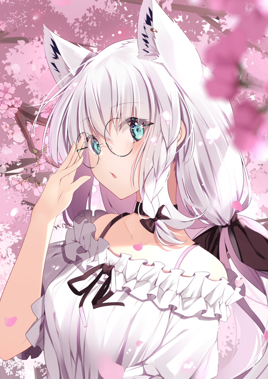 animal_ears borumete hololive hololive_gamers kitsune megane shirakami_fubuki