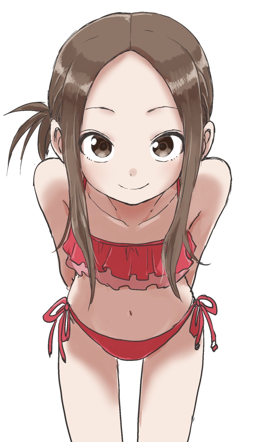 bikini karakai_jouzu_no_takagi-san swimsuits takagi-san yamamoto_souichirou