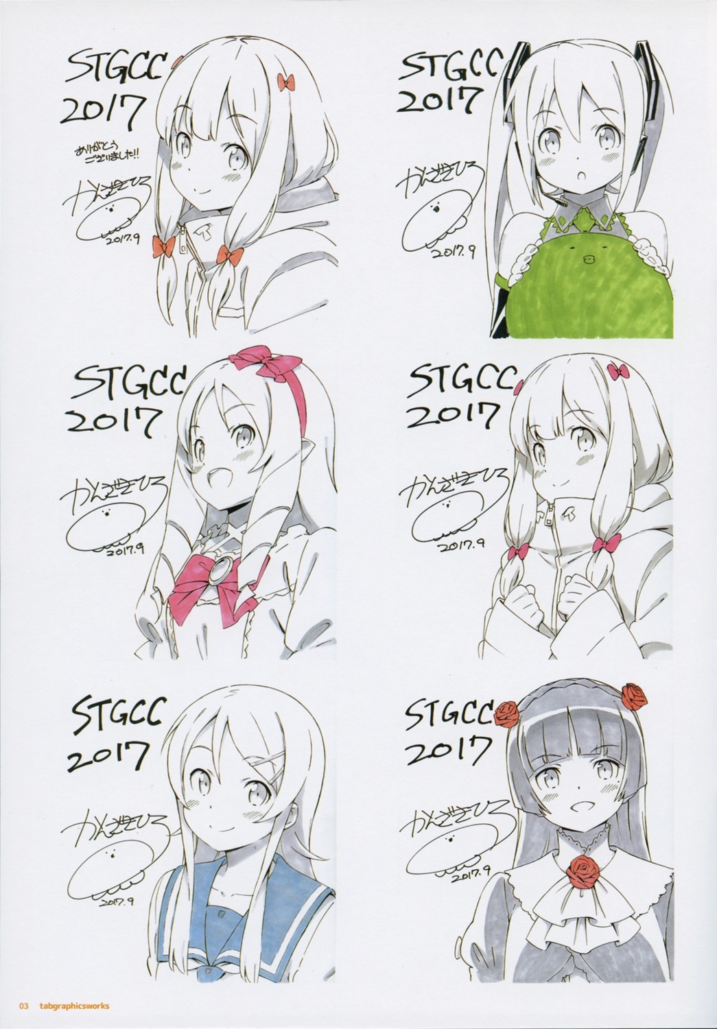 dress eromanga-sensei gokou_ruri gothic_lolita hatsune_miku izumi_sagiri kanzaki_hiro kousaka_kirino lolita_fashion ore_no_imouto_ga_konnani_kawaii_wake_ga_nai seifuku sketch tabgraphics vocaloid yamada_elf