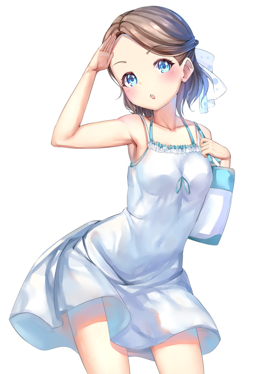 dress hachinatsu love_live!_sunshine!! summer_dress watanabe_you