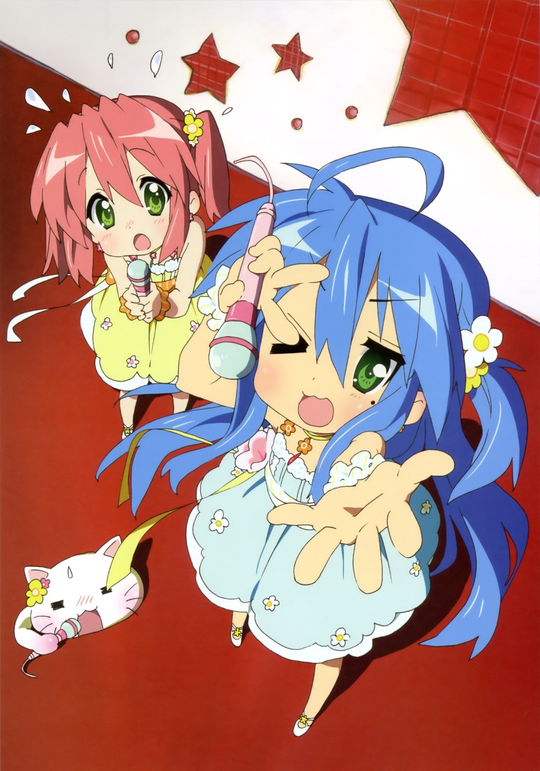 dress izumi_konata kobayakawa_yutaka lucky_star