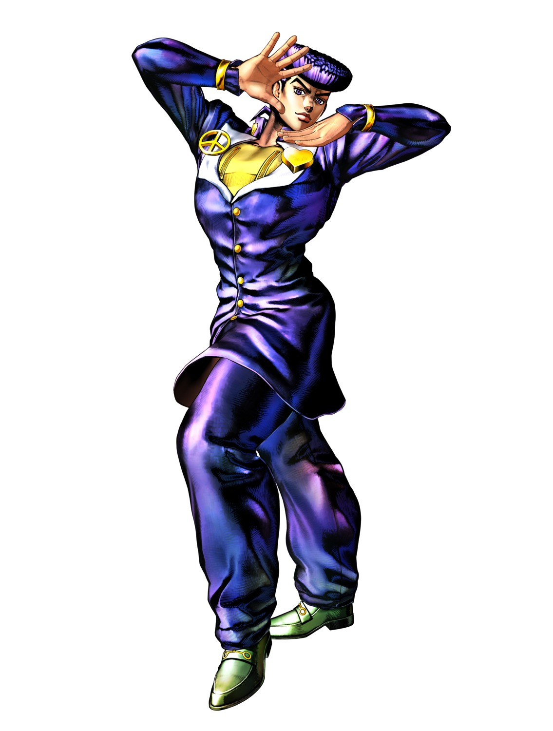 higashikata_josuke jojo's_bizarre_adventure male