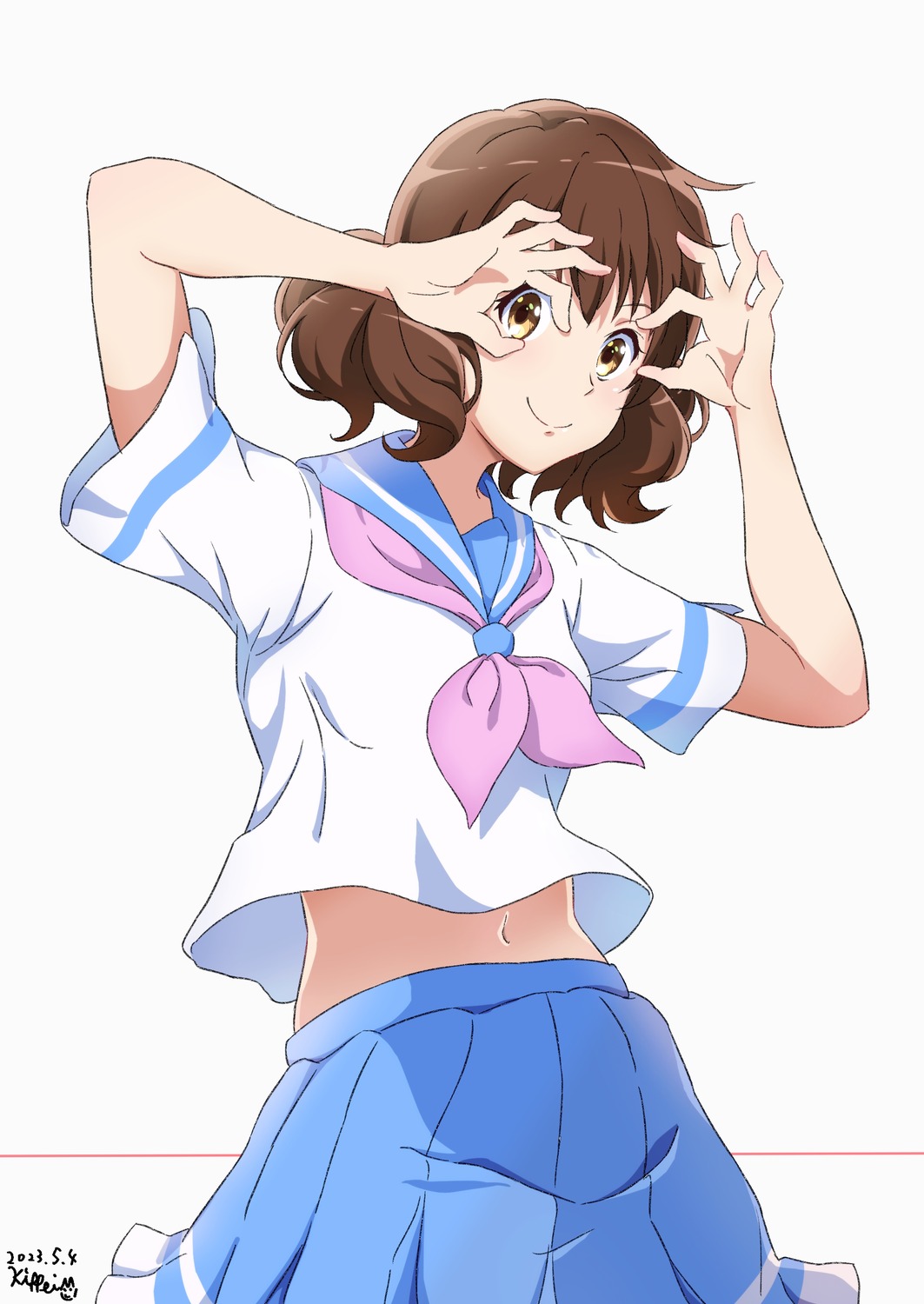 hibike!_euphonium kippei oumae_kumiko seifuku