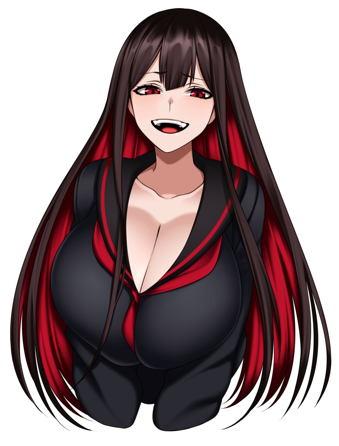 cleavage murder_license seifuku tagme