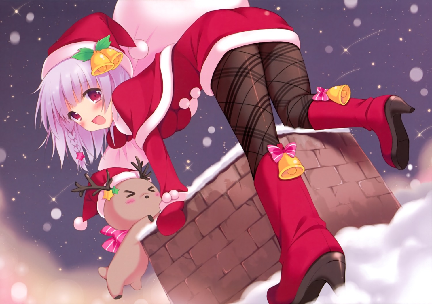 christmas pan pan_no_mimi pantyhose