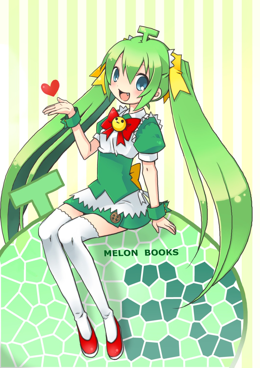 dress melon-chan melonbooks thighhighs usabutapon