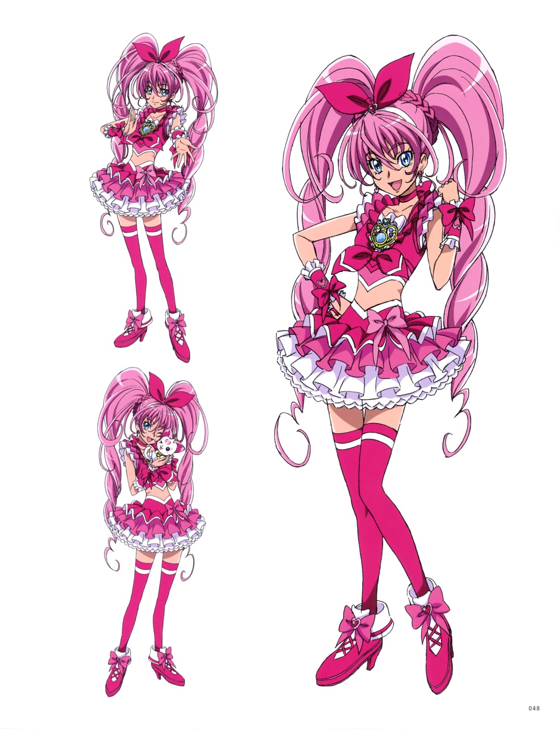 heels houjou_hibiki hummy neko precure suite_precure takahashi_akira thighhighs