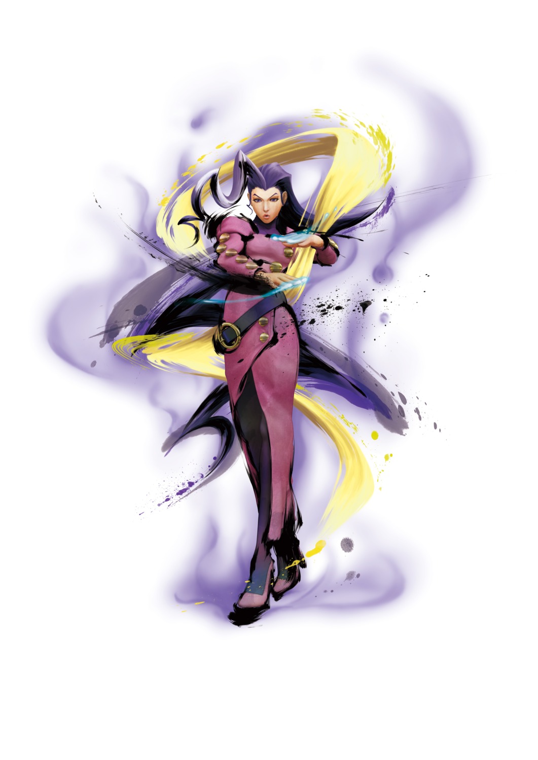 capcom dress ikeno_daigo pantyhose rose street_fighter street_fighter_iv