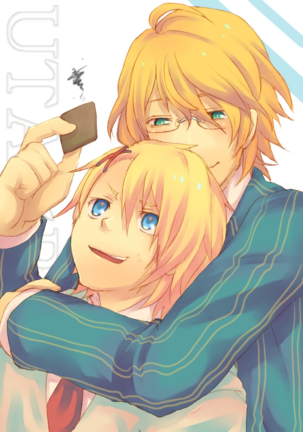 hodaka kurusu_shou male megane shinomiya_natsuki uta_no_prince_sama