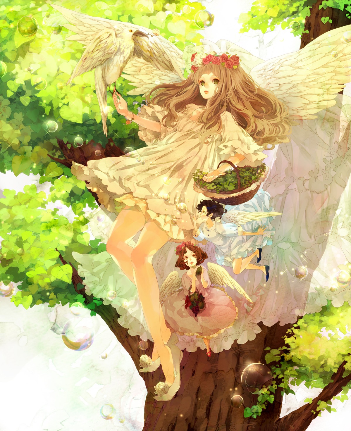 angel dress reitei wings