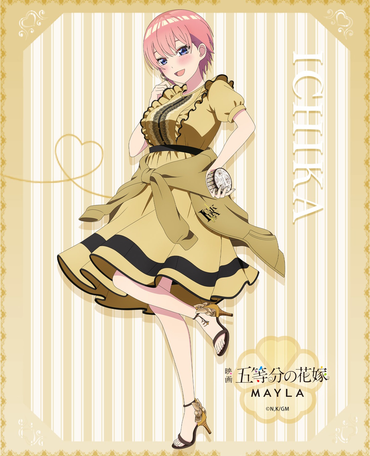 5-toubun_no_hanayome dress heels nakano_ichika