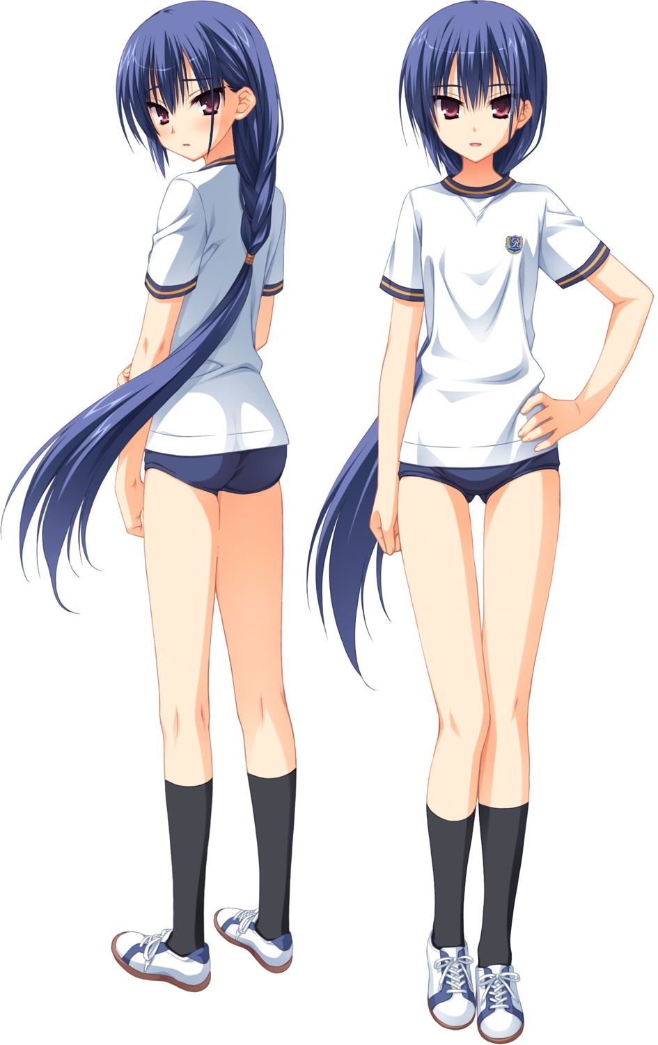 buruma gym_uniform muririn nagamitsu_maya noble_works yuzu-soft