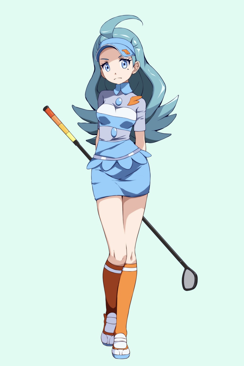 kahili_(pokemon) pokemon pokemon_sm pokemon_usum tsukishiro_saika