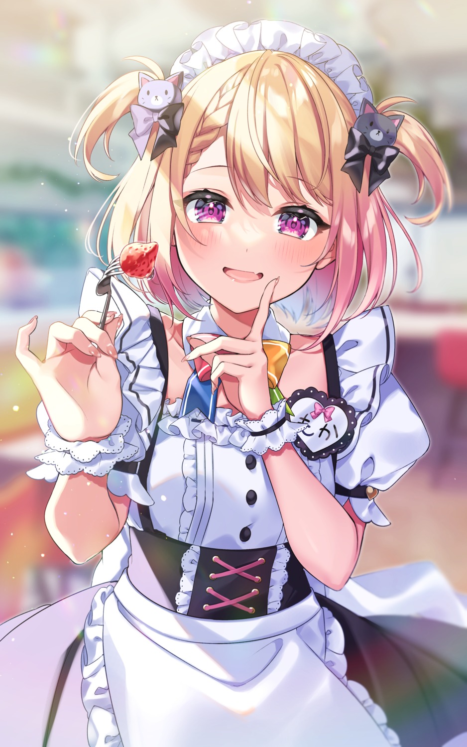 anzu_1026 indie_virtual_youtuber maid otome_mocha otome_mocha_project