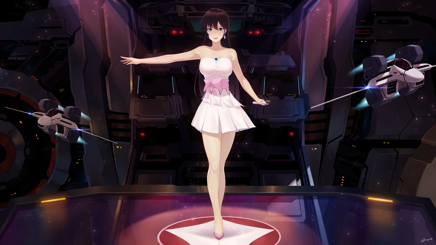 alexiel_(pixiv6211566) dress lynn_minmay the_super_dimension_fortress_macross