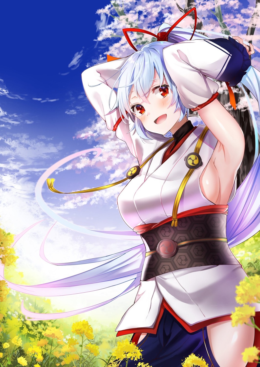 fate/grand_order felnemo japanese_clothes tomoe_gozen_(fate/grand_order)