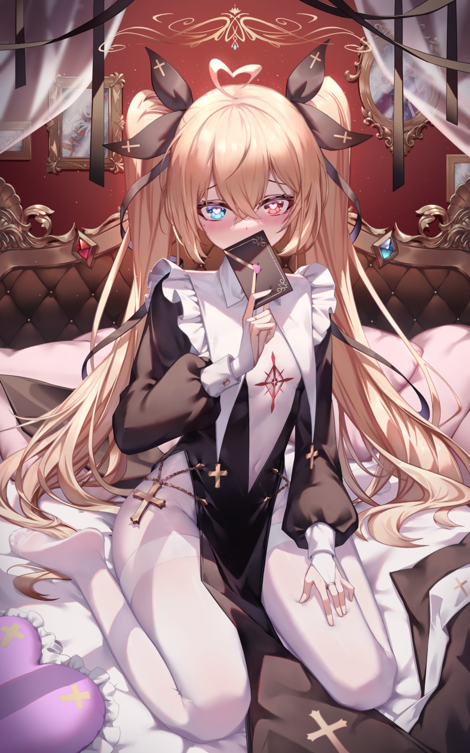 heterochromia loli nun pantyhose ten-u