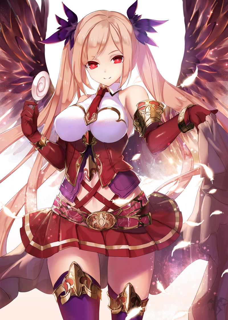 thighhighs wings yuuki_kira