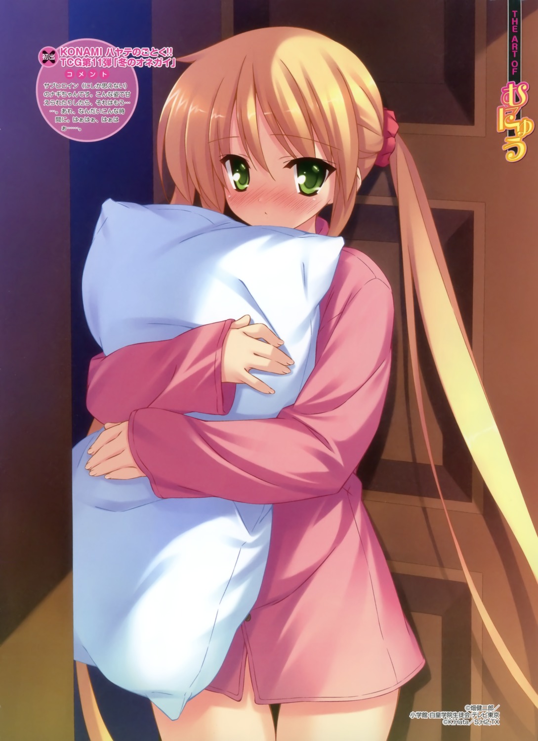 dress_shirt hayate_no_gotoku munyuu pajama sanzenin_nagi