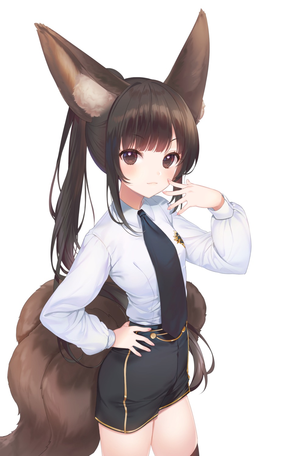 a20_(atsumaru) animal_ears tail uniform