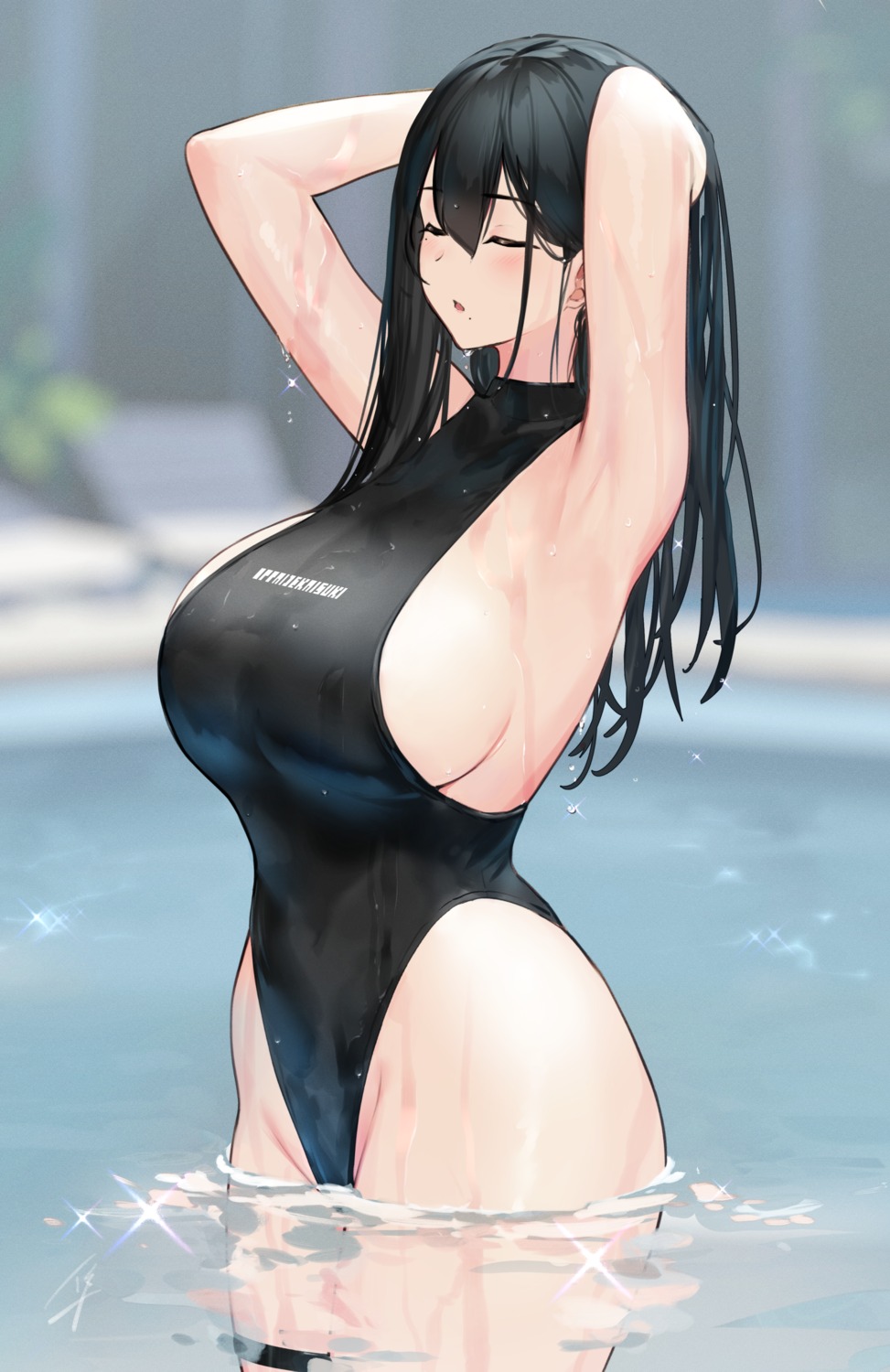 hayabusa swimsuits wet