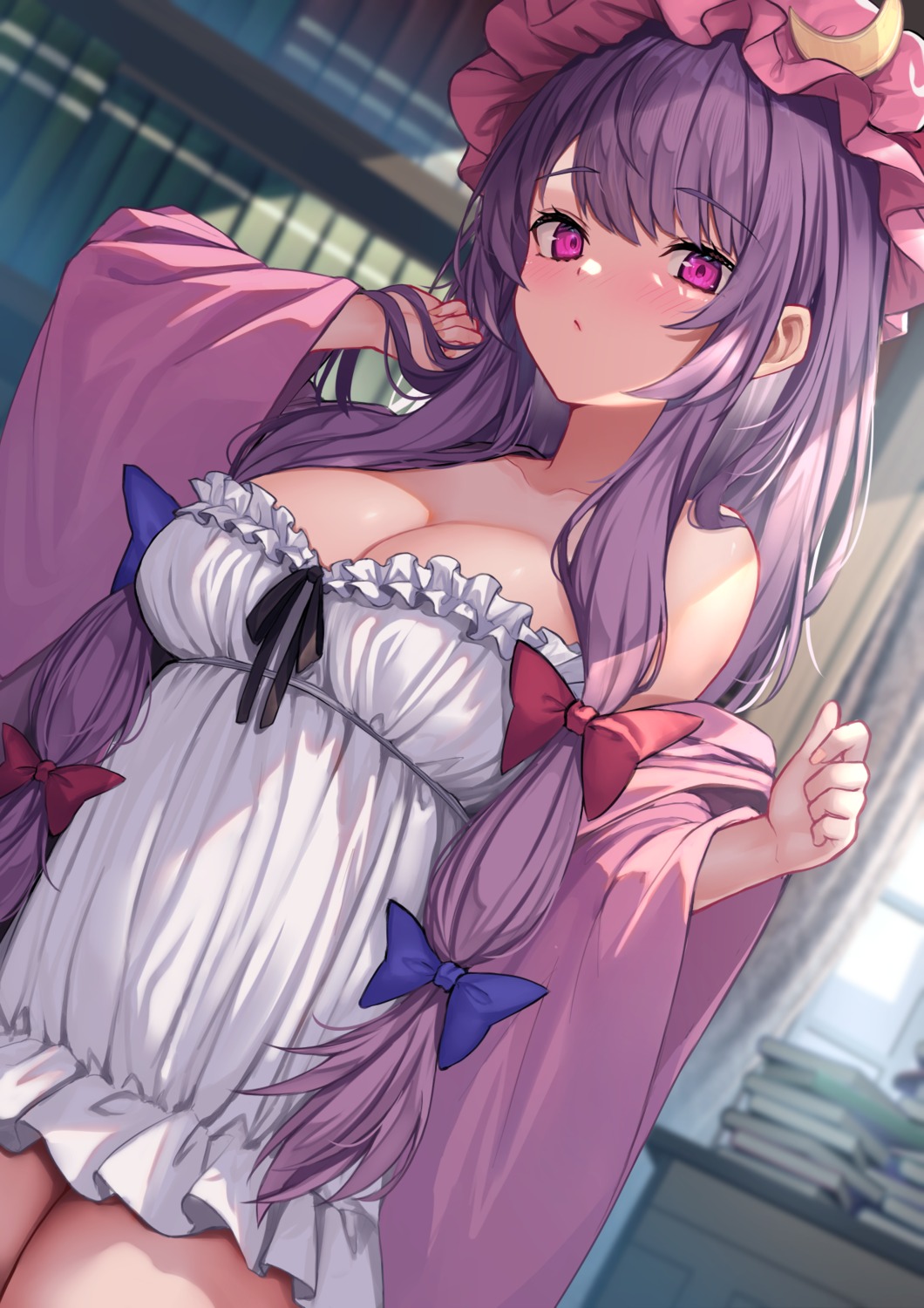 dress patchouli_knowledge touhou wowoguni