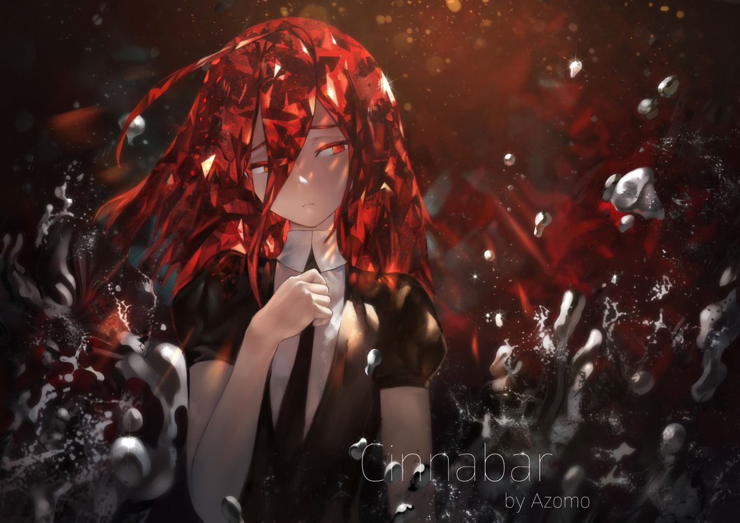 azomo cinnabar houseki_no_kuni