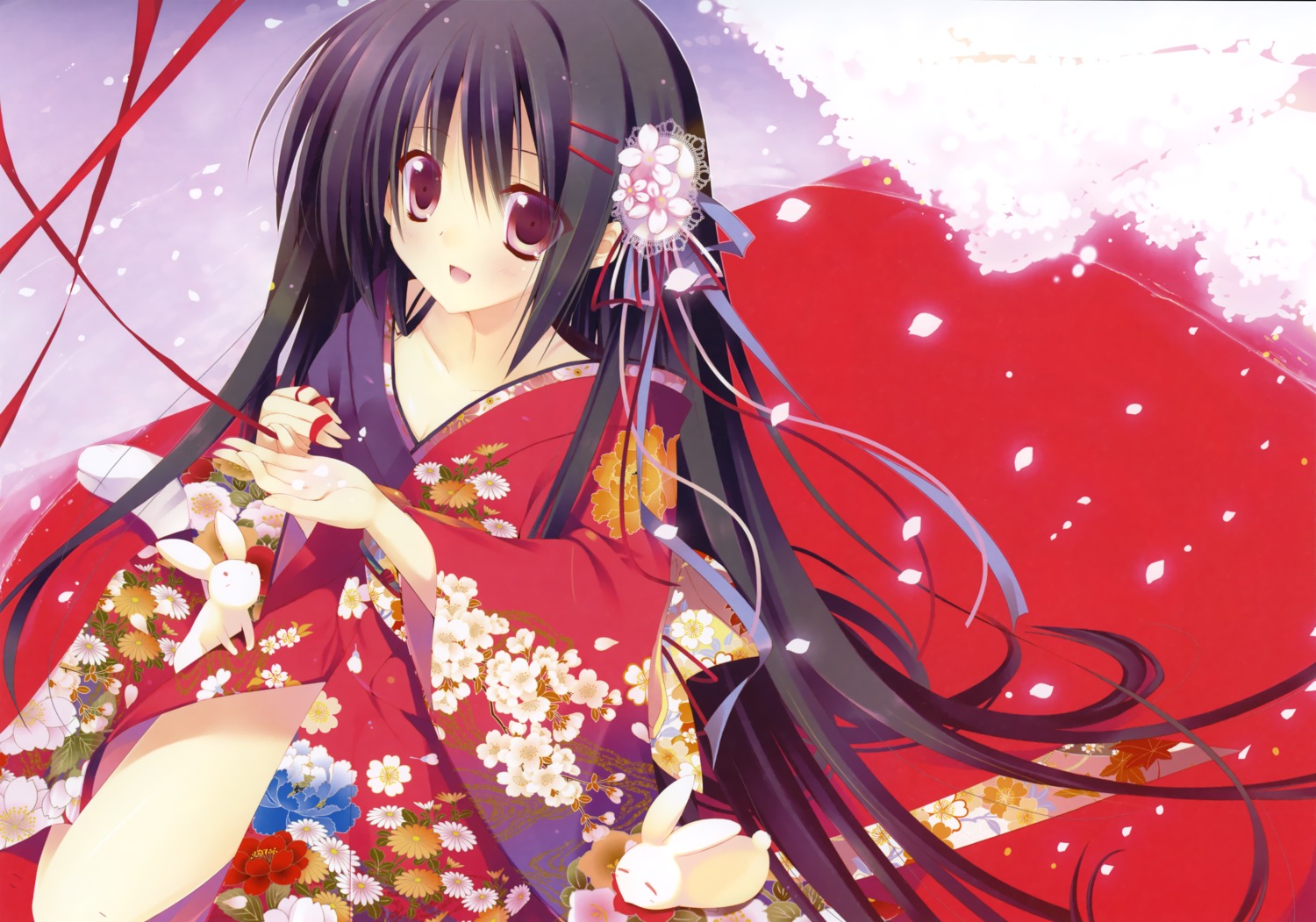 kimono sakura_hanpen