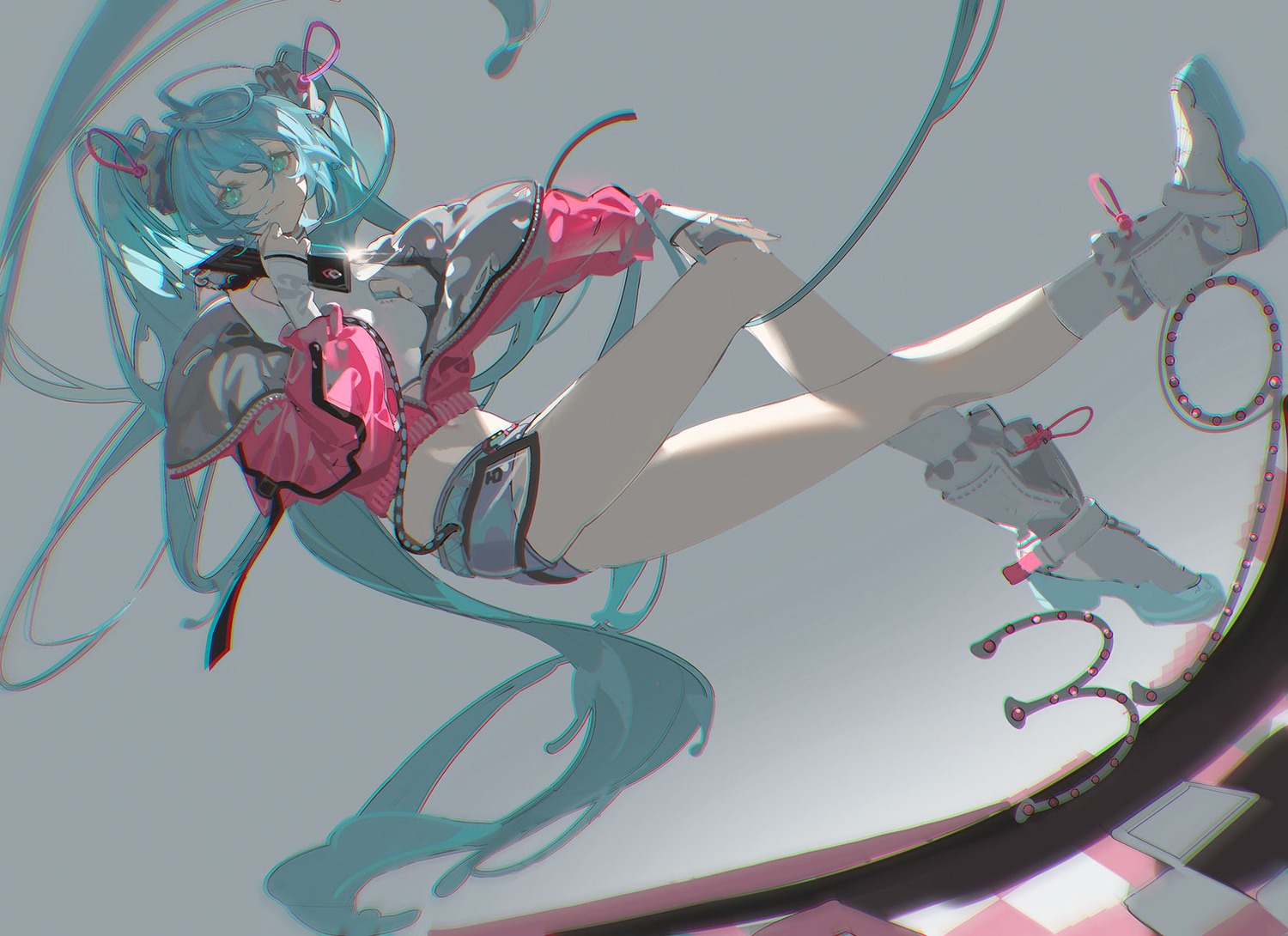 hatsune_miku samo_(shichun_samo) vocaloid