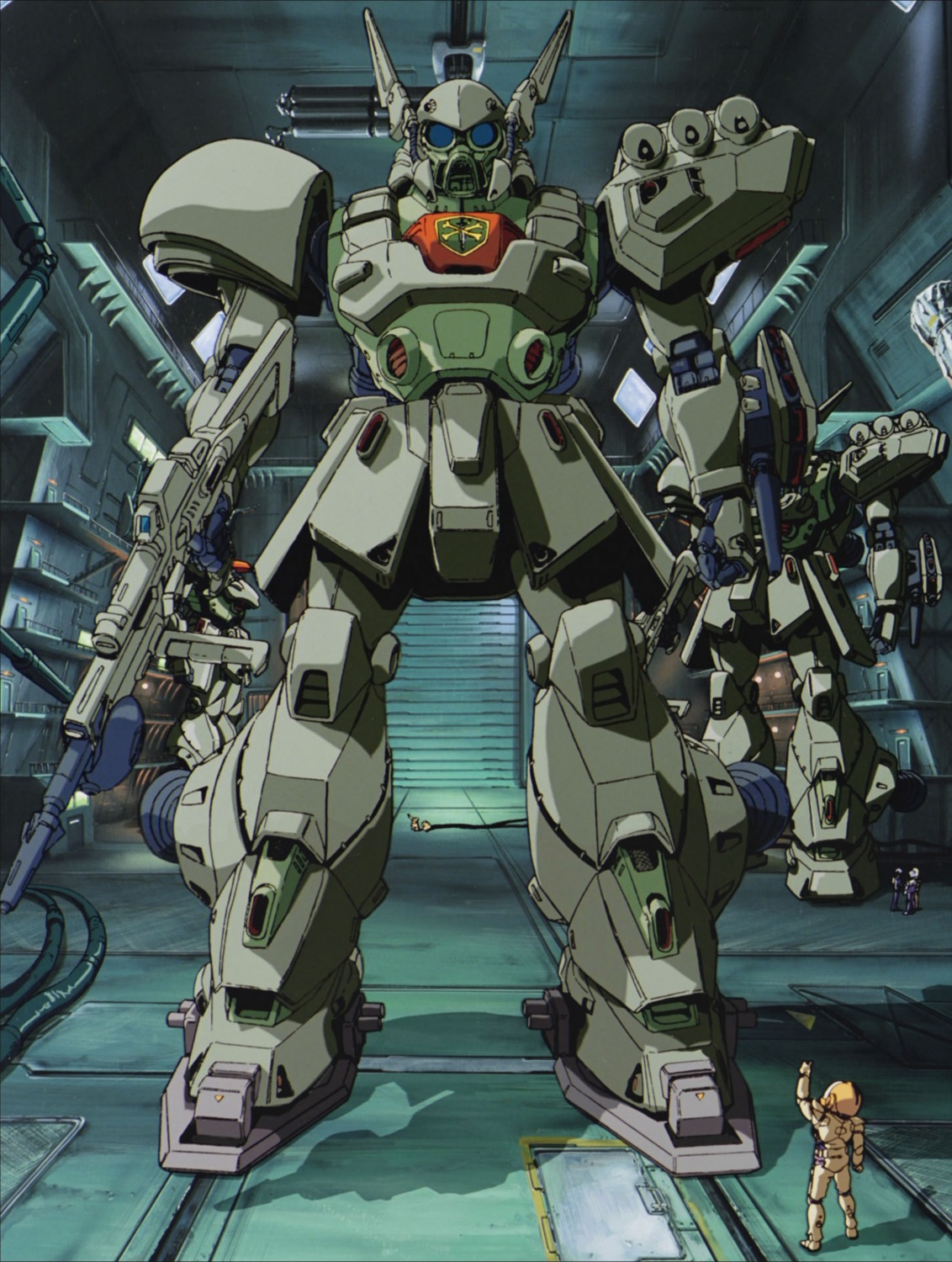 gundam gundam_f91 mecha