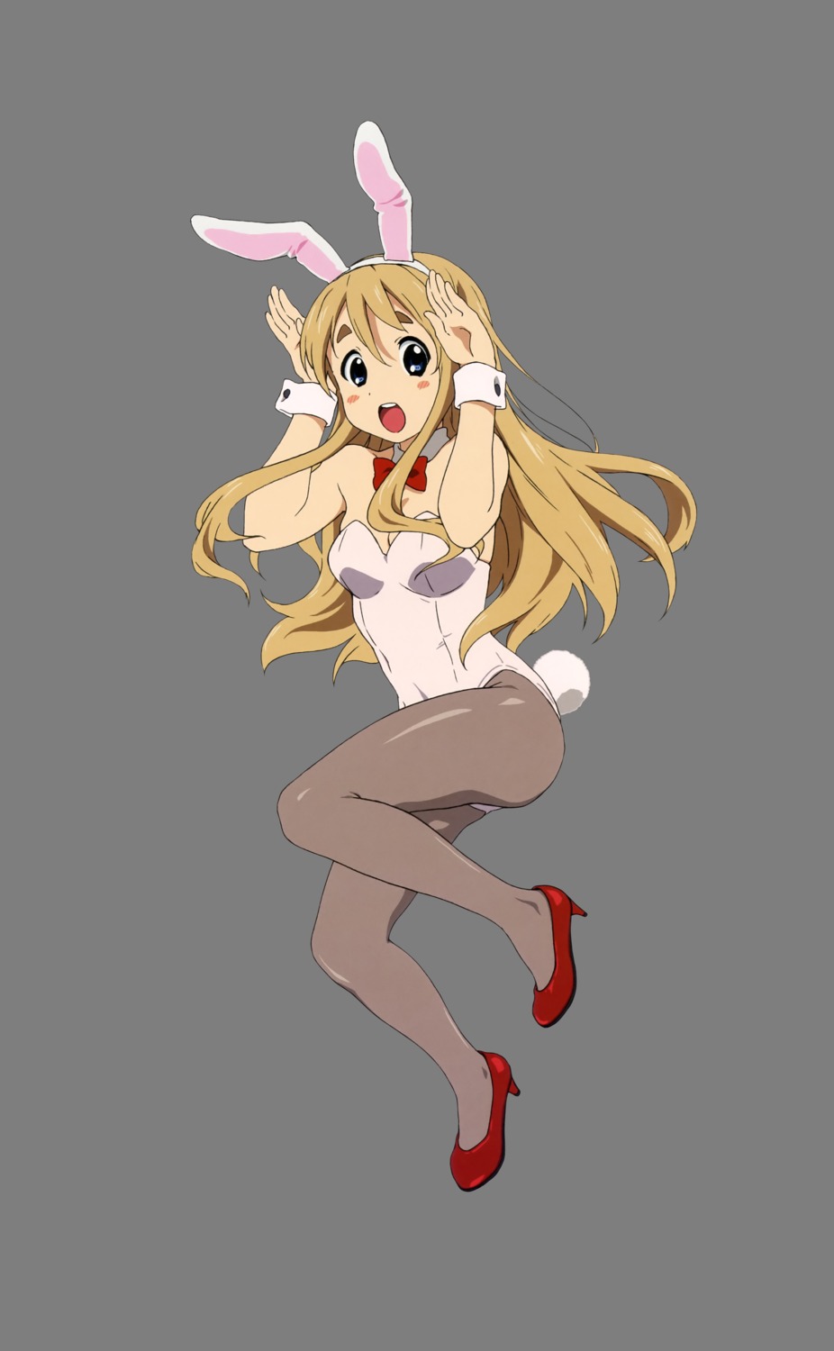 animal_ears bunny_ears bunny_girl k-on! kotobuki_tsumugi pantyhose transparent_png