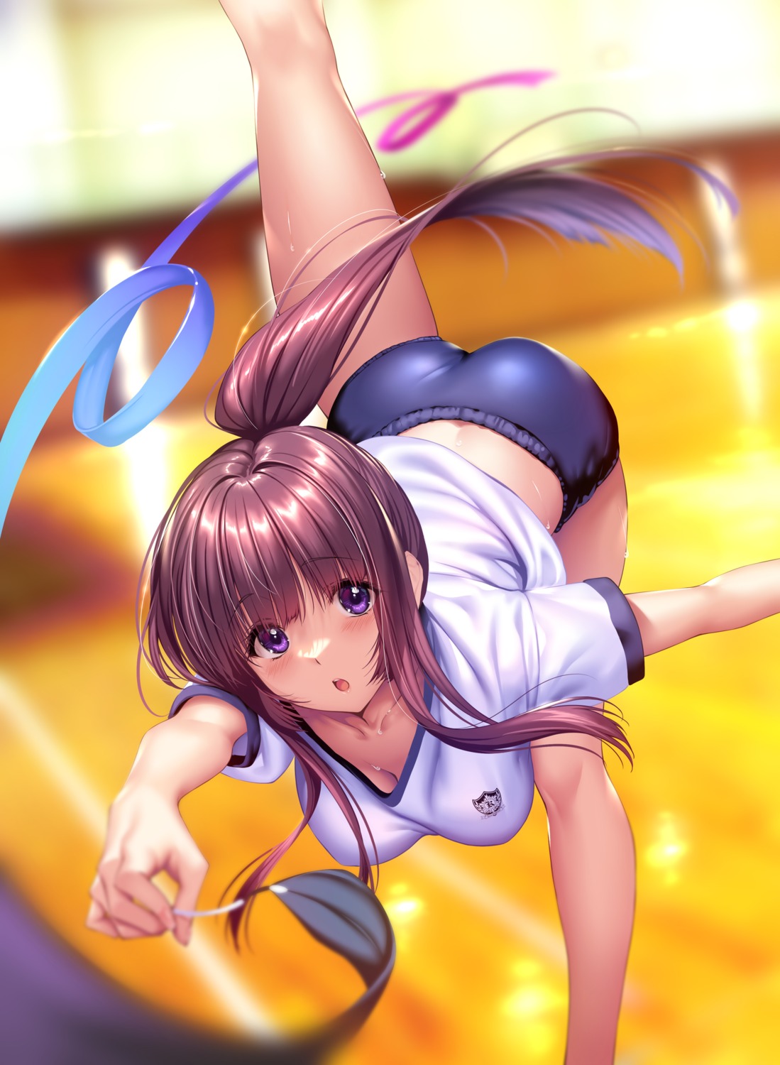 buruma gym_uniform hanikami_kanojo piromizu shizuki_neru